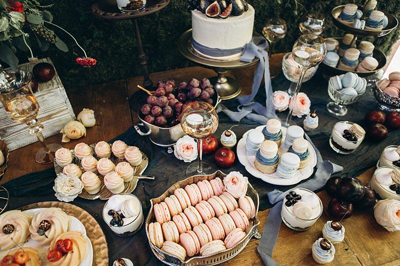 Dessert Table for Luxury Wedding