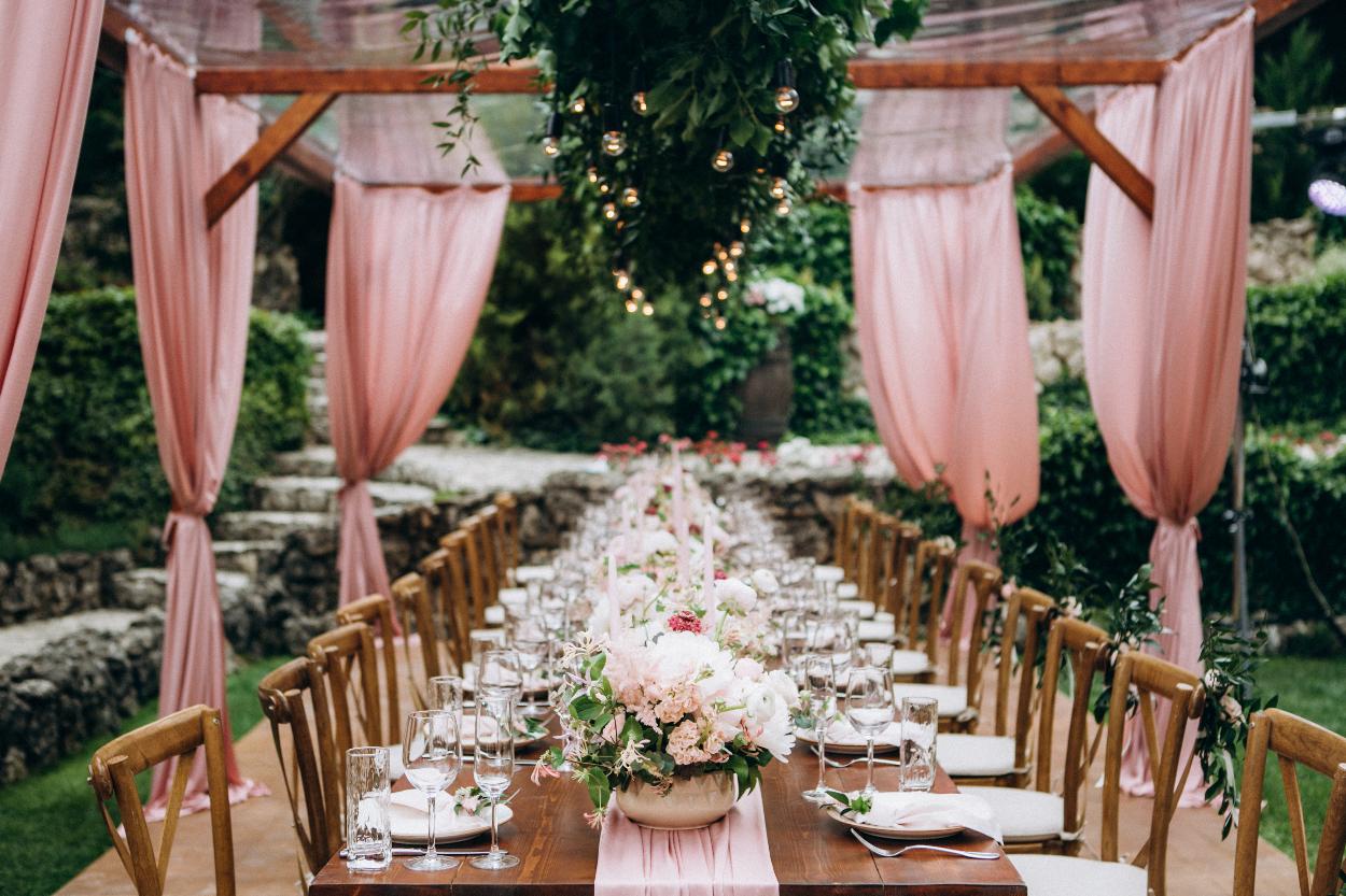 Perfect Pink Spring Wedding Styling